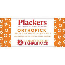 Plackers Orthopick Dental Flossers Refill 3 Pkg 90 Pkg