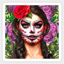 day of the dead makeup day of the