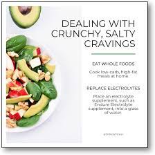 low carb but crave crunchy salty foods