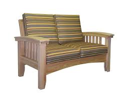 Cypress Patio Mission Loveseat From