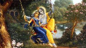 Radha Krishna Swing Love ...