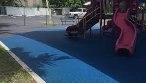 place rubber playground surfacing