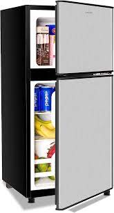 2 Door Compact Refrigerator Freezer For