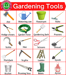 50 Gardening Tools Names With Pictures