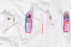 Let us help you get the freshest kicks for any occasion! These White Converse Sneakers Change Colors When You Step Into The Sun The Verge