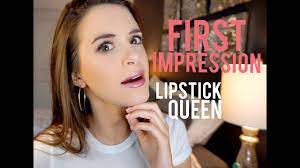 first impression lipstick queen