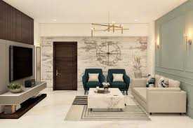 a tasteful monotone living room design