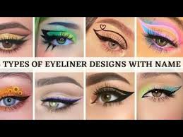 diffe colours eyeliners design