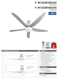 60 inch dc motor ceiling fan
