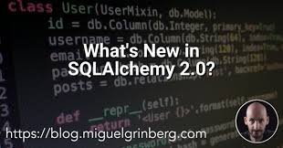what s new in sqlalchemy 2 0