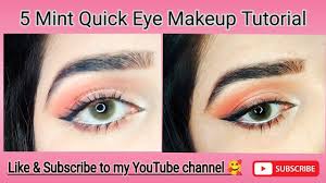 eye makeup tutorial 5minute makeup