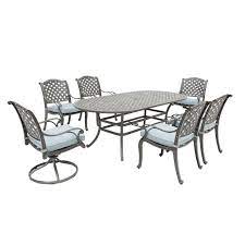 7 piece outdoor patio dining set