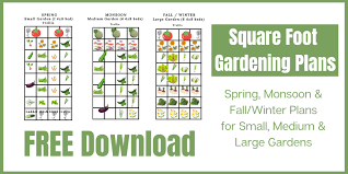 Plant Spacing In Square Foot Gardens