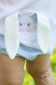 Baby Boy Bunny Diaper Set