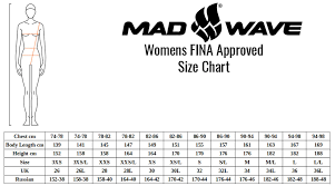 Mad Wave Size Chart