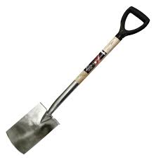 stainless steel digging spade rolson