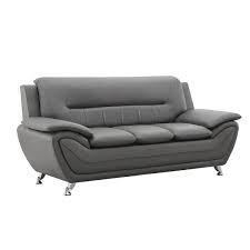 7 star max sofa set 3 2 1 in black and