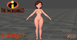 The Incredibles Elastigirl Nude For XNALara by user619 on DeviantArt