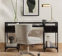 Harmon Glass Writing Desk Pottery Barn