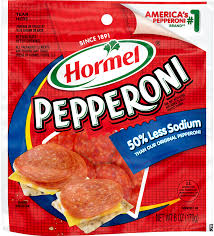 less sodium pepperoni hormel pepperoni