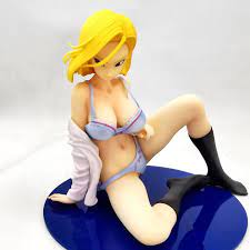 16 DBZ Android 18 Sitting Posture Can Cast Off Naked Sexy Resin GK Model  Figurine Collection Anime Action Figure