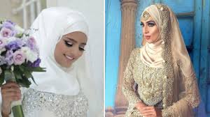hijabi brides look so ethereal on their