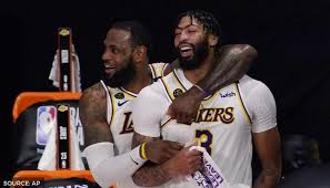 Lebron james received a standing ovation from the hundreds of lakers supporters who were in the stands at the thomas & mack center in las vegas just all hail the king! Lebron James To Let Go Of No 23 In Jersey For Anthony Davis Return To No 6 With Lakers