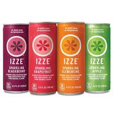 izze sparkling juice 4 flavor variety