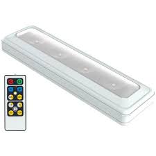 Brilliant Evolution Led White Wireless Under Cabinet Light With Remote Brrc124ir The Home Depot