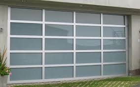 Laminate Glass Garage Door