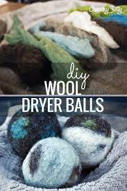 how to make felted wool dryer