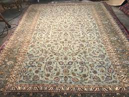 kashan hand knotted persian carpet