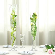 Clear Glass Vase Flower Vase Trumpet