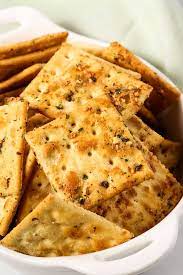 Seasoned Saltine Crackers gambar png