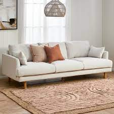 Bungalow Premium 3 Seater Fabric Sofa