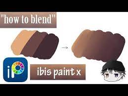 Ibis Paint X Tutorial How To Blend