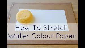 Watch our video on stretching watercolour read our tips on how and why you should stretch watercolour paper. How To Prep Your Watercolour Paper Youtube