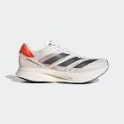 ADIZERO ADIOS PRO 2.0 SHOES Cloud White / Carbon / Solar Red ADIDAS