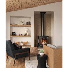 Ashley Hearth S 1000 Sq Ft Burner Direct Vent Freestanding Natural Stove With Blower In Black Ag23