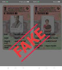 fake voter s id national security at