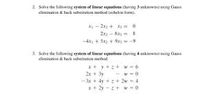 linear equations chegg