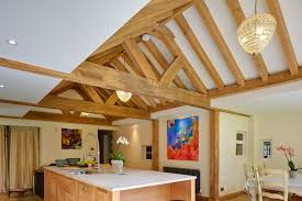 green oak timber roof trusses