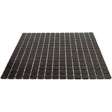 Speckled Black Squares Glass Pool Tile