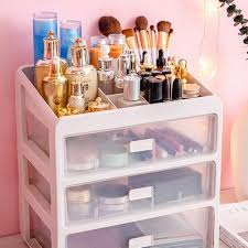 dressing table makeup storage box