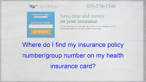 From plan type to how much you owe, there are a lot you may not think about your health insurance id card very often. Insurance Card Group Number
