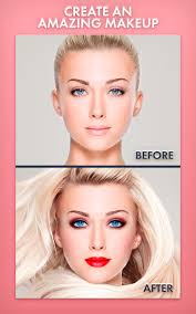 Ứng dụng makeup photo editor chụp và