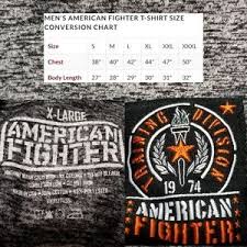 American Fighter Mens T Shirt Xl