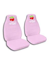 Cute Pink Princess Car Seat Covers