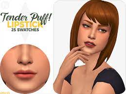 the sims resource tender puff lipstick