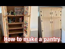 how to make a pantry you
